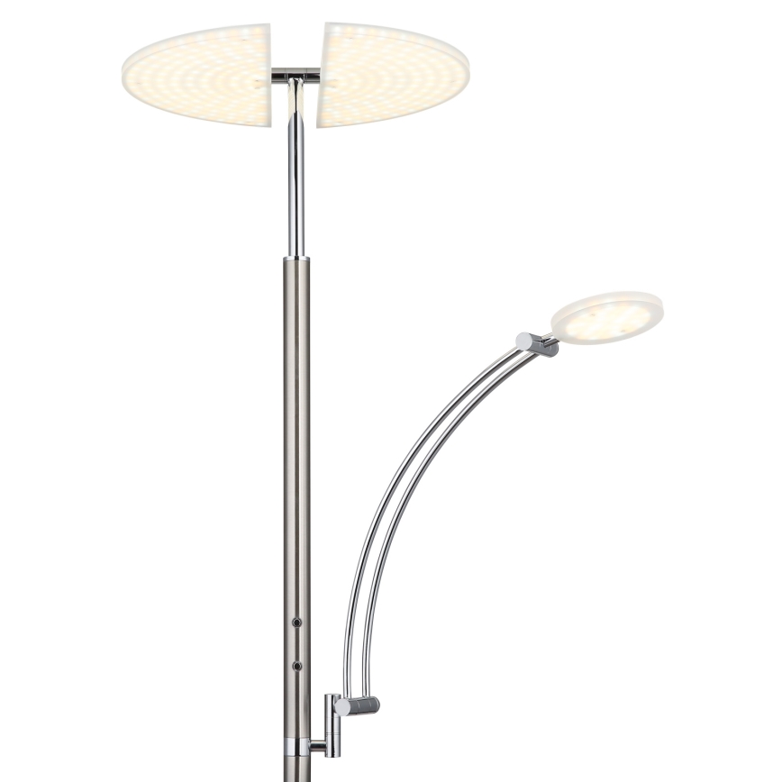 Globo - hämardatav LED-põrandalamp LED/40W/230V + LED/5,5W 2700/4000/6000K mattkroom