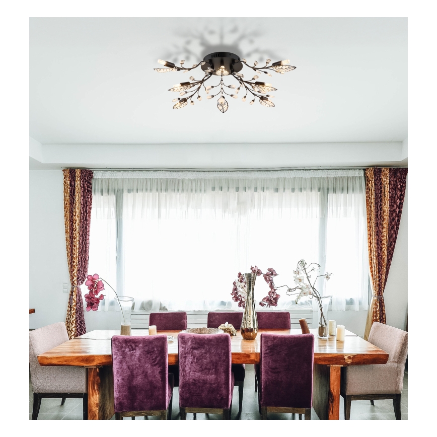 Globo - laelamp 8xG9/5W/230V, läbimõõt 76 cm