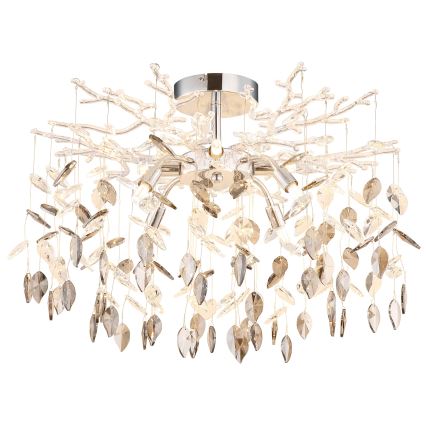Globo - varrega rippvalgusti 8xG9/8W/230V läikiv kroom