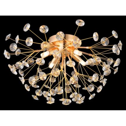 Globo - LED Laevalgusti 4xG9/3,5W/230V d. 45 cm kuldne