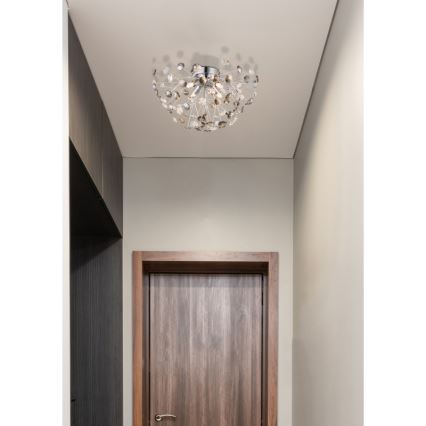 Globo - LED Laevalgusti 4xG9/3,5W/230V d. 45 cm läikiv kroom