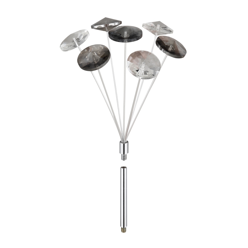 Globo - LED Laevalgusti 4xG9/3,5W/230V d. 45 cm läikiv kroom
