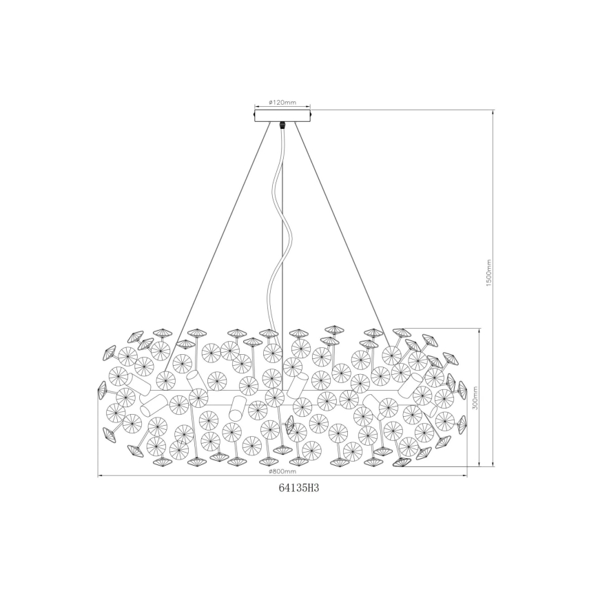 Globo - LED Kristall-lühter 20xG9/3,5W/230V
