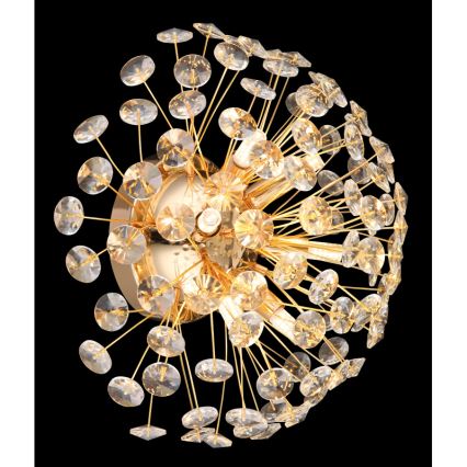 Globo - LED-seinalamp 6xG9/3,5W/230V kuldne
