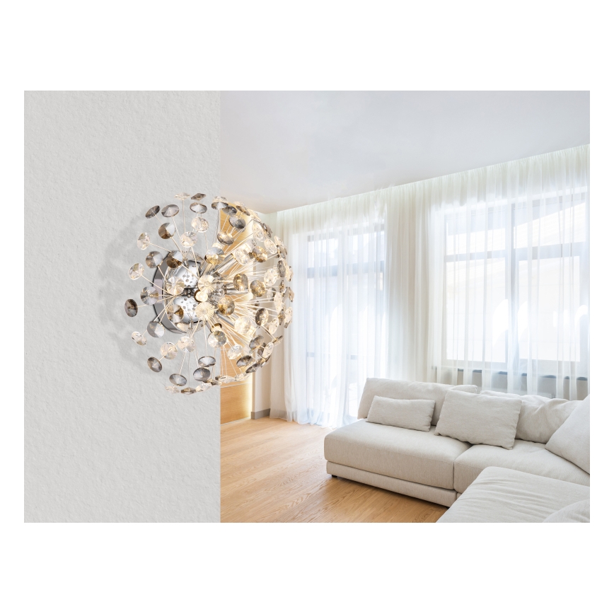 Globo - LED Seinavalgusti 6xG9/3,5W/230V läikiv kroom