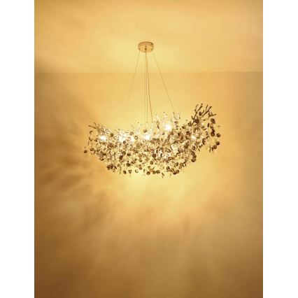 Globo - ripplühter kaabliga 10xE14/40W/230V hõbedane