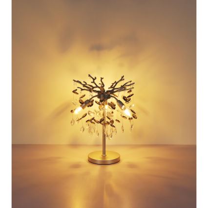 Globo - lauavalgusti 3xE14/40W/230V, hõbedane