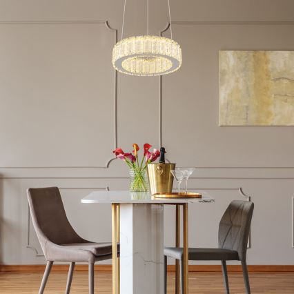 Globo - LED reguleeritav ripplamp kaablil LED/30W/230V 2700-6000K läbimõõt 30 cm + kaugjuhtimispult