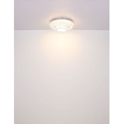 Globo - LED Hämardatav laevalgusti LED/50W/230V 2700-6000K d. 50 cm + kaugjuhtimispult