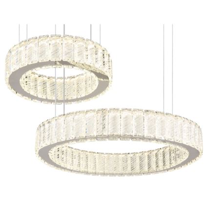 Globo - LED Hämardatav lühter LED/80W/230V 2700-6000K + kaugjuhtimispult
