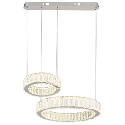 Globo - LED reguleeritav ripplamp kaablil LED/80W/230V 2700-6000K + kaugjuhtimispult