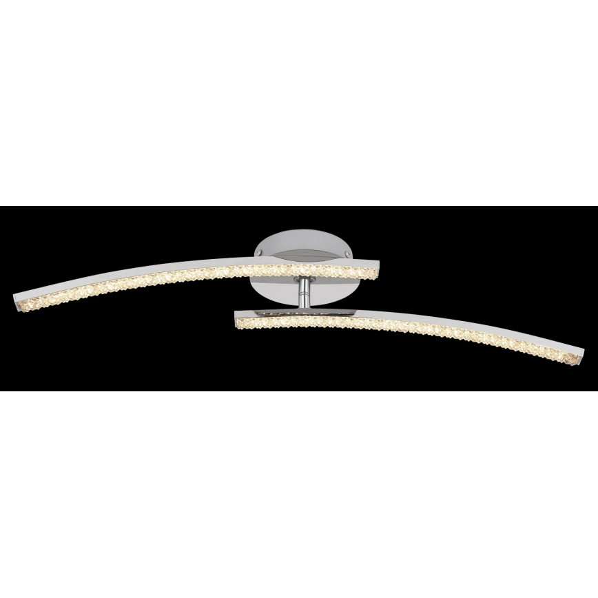 Globo - LED Pinnale kinnitatav lühter vannituppa 2xLED/6W/230V IP44