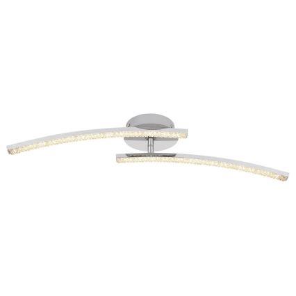 Globo - LED Pinnale kinnitatav lühter vannituppa 2xLED/6W/230V IP44