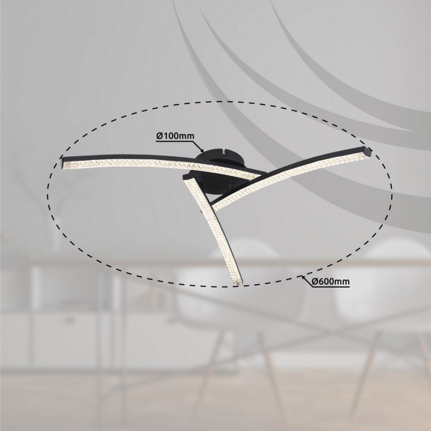 Globo - LED-pinnapealne lühter LED/18W/230V 2700/4000/6000K