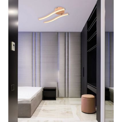 Globo - LED Pinnale kinnitatav lühter LED/12W/230V 3000K oranž