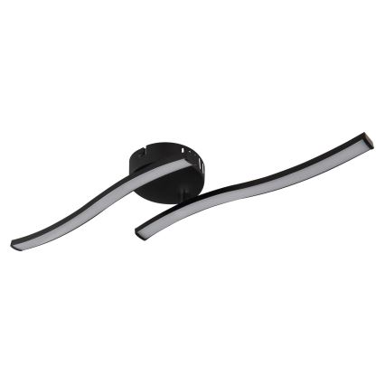 Globo - LED Pinnale kinnitatav lühter LED/12W/230V 3000K must