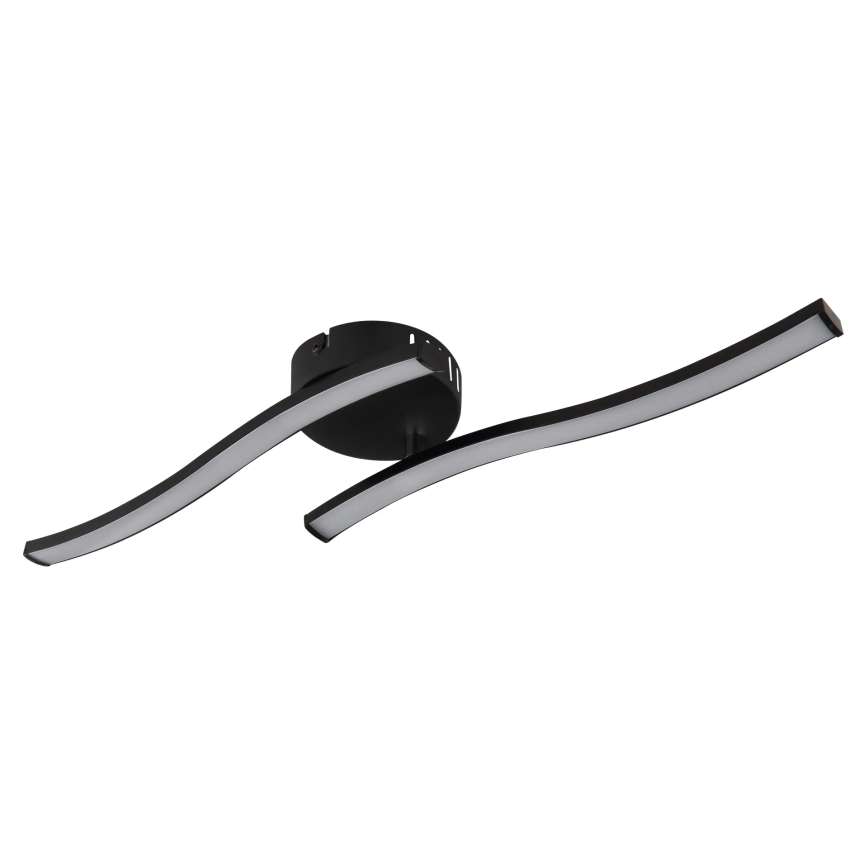 Globo - LED Pinnale kinnitatav lühter LED/12W/230V 3000K must