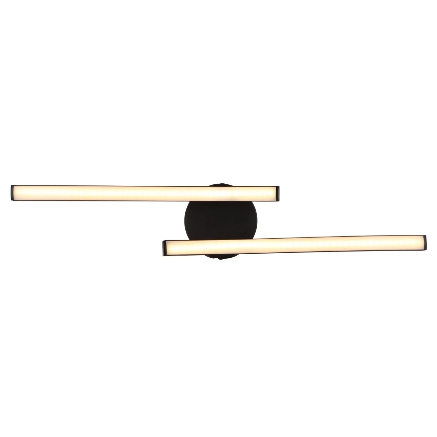 Globo - LED Pinnale kinnitatav lühter LED/12W/230V 3000K must