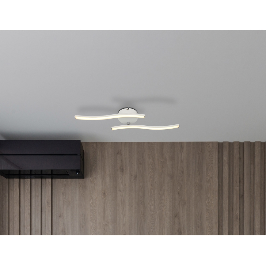 Globo - LED Pinnale kinnitatav lühter LED/12W/230V 3000K valge
