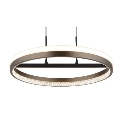 Globo - LED Lühter LED/40W/230V 3000/4000/6000K d. 39,7 cm pruun