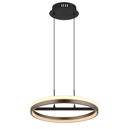 Globo - LED Lühter LED/40W/230V 3000/4000/6000K d. 39,7 cm pruun