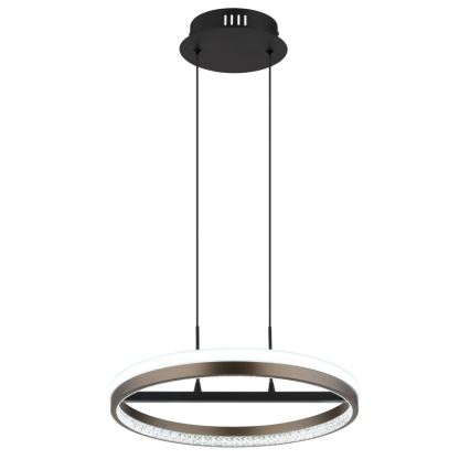 Globo - LED Lühter LED/40W/230V 3000/4000/6000K d. 39,7 cm pruun