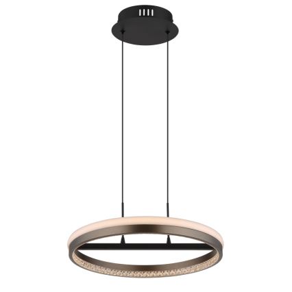 Globo - LED Lühter LED/40W/230V 3000/4000/6000K d. 39,7 cm pruun