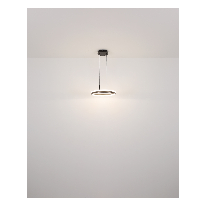 Globo - LED Lühter LED/40W/230V 3000/4000/6000K d. 39,7 cm pruun
