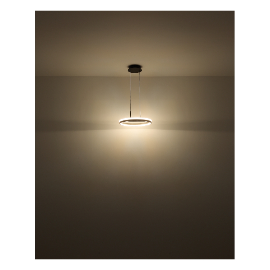 Globo - LED Lühter LED/40W/230V 3000/4000/6000K d. 39,7 cm pruun