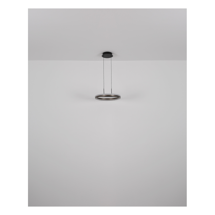 Globo - LED Lühter LED/40W/230V 3000/4000/6000K d. 39,7 cm pruun