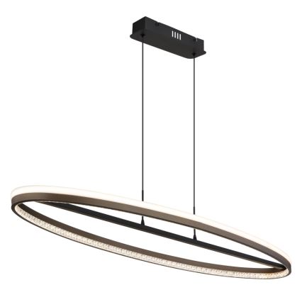 Globo - LED Lühter LED/60W/230V 3000/4000/6000K pruun