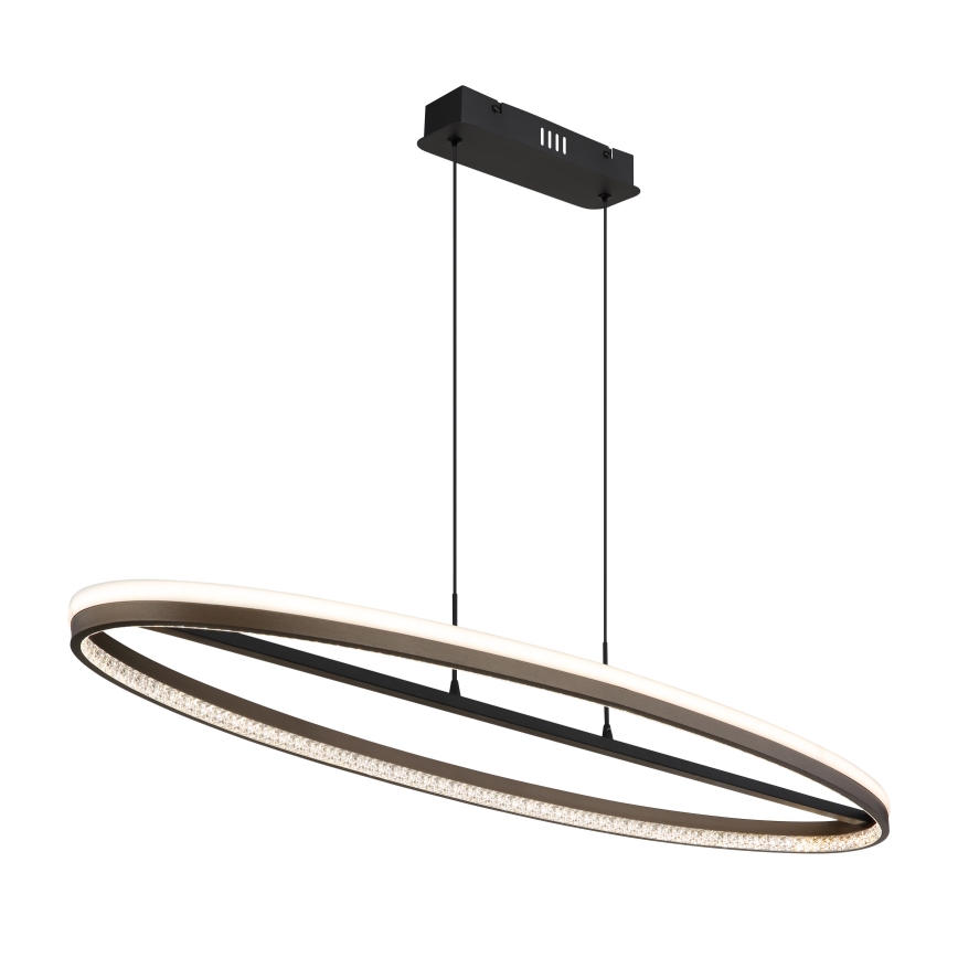Globo - LED Lühter LED/60W/230V 3000/4000/6000K pruun