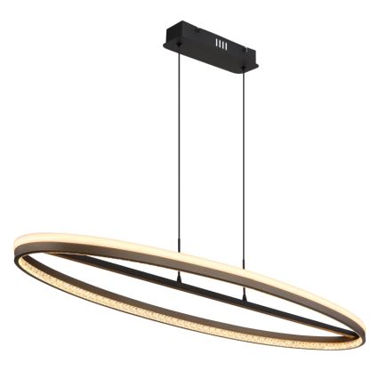 Globo - LED Lühter LED/60W/230V 3000/4000/6000K pruun
