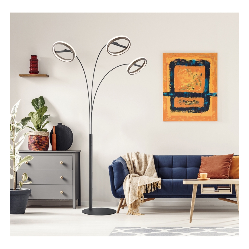 Globo - hämardatav puutetundlik LED-põrandalamp LED/48W/230V 3000/4000/6000K