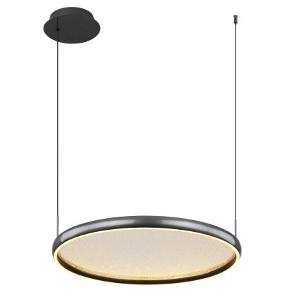 Globo - LED Hämardatav lühter LED/36W/230V 2700-6000K must + kaugjuhtimispult