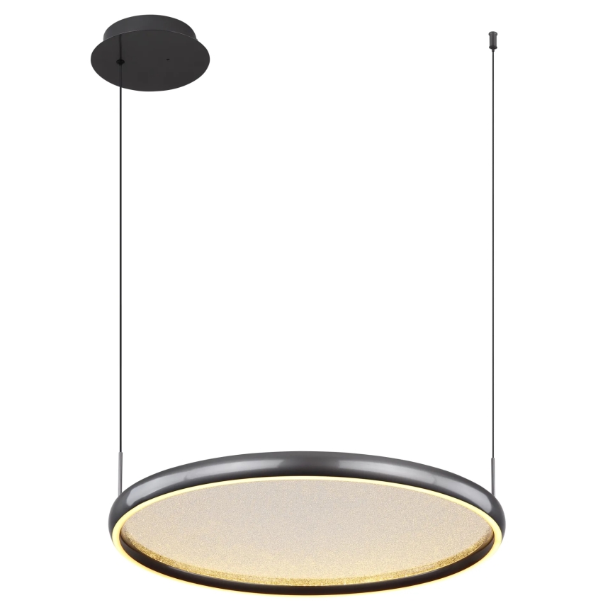 Globo - LED Hämardatav lühter LED/36W/230V 2700-6000K must + kaugjuhtimispult