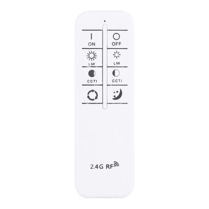 Globo - LED Hämardatav lühter LED/80W/230V 2700-6000K must + kaugjuhtimispult