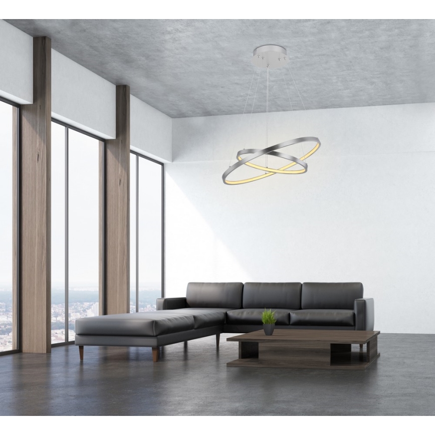 Globo - LED Hämardatav lühter 2xLED/21W/230V