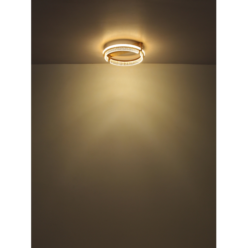 Globo - LED Hämardatav kristallist laevalgusti LED/36W/230V 2700K-6000K + kaugjuhtimispult