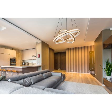 Globo - LED Hämardatav kristall-lühter LED/78W/230V 2700K-6000K + kaugjuhtimispult
