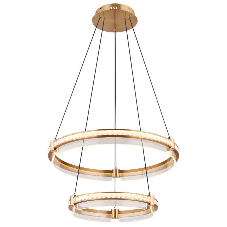 Globo - LED Hämardatav kristall-lühter LED/78W/230V 2700K-6000K + kaugjuhtimispult