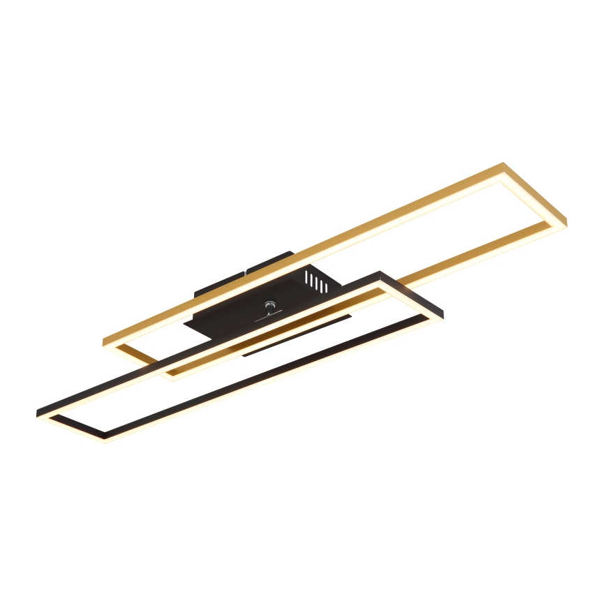 Globo - LED Laevalgusti LED/30W/230V 3000K 60x80 cm must/kuldne