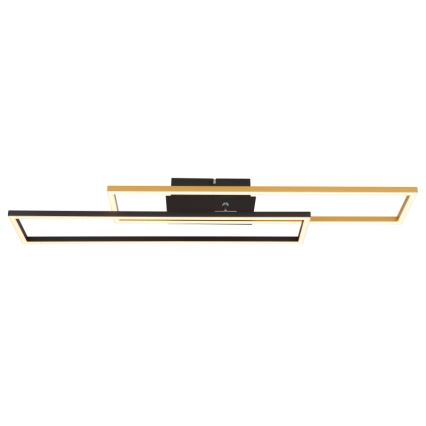 Globo - LED Laevalgusti LED/30W/230V 3000K 60x80 cm must/kuldne