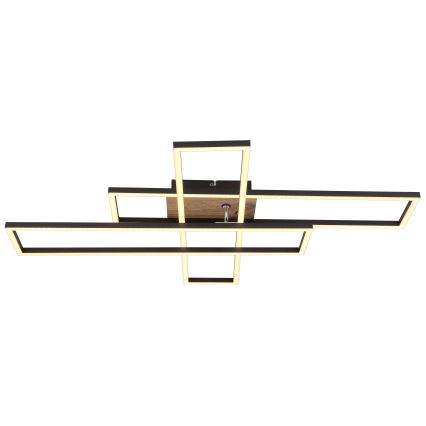 Globo - LED Laevalgusti LED/40W/230V 3000K 60x80 cm must