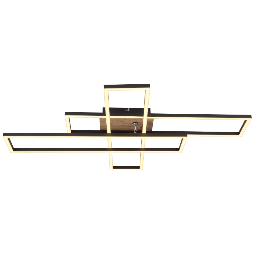Globo - LED Laevalgusti LED/40W/230V 3000K 60x80 cm must