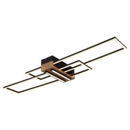 Globo - LED Laevalgusti LED/40W/230V 3000K 25x100 cm must