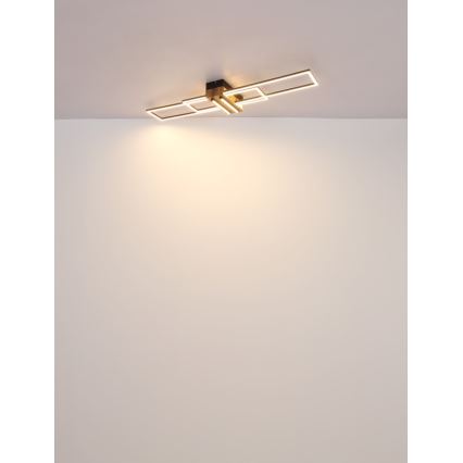 Globo - LED Laevalgusti LED/40W/230V 3000K 25x100 cm must