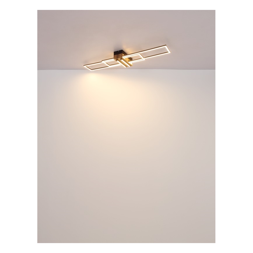 Globo - LED Laevalgusti LED/40W/230V 3000K 25x100 cm must
