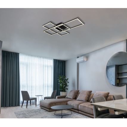 Globo - LED Hämardatav laevalgusti LED/40W/230V 2700-6500K 51x74 cm Wi-Fi Tuya + kaugjuhtimispult