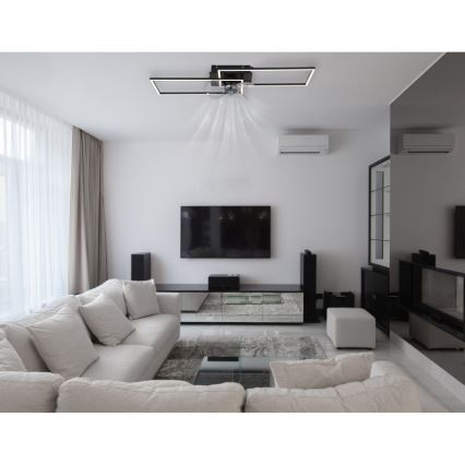 Globo - hämardatav LED-laelamp ventilaatoriga LED/38W/230V 3000-6500K + kaugjuhtimispult